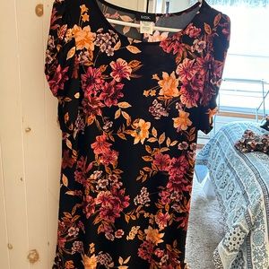MSK Floral Dress
